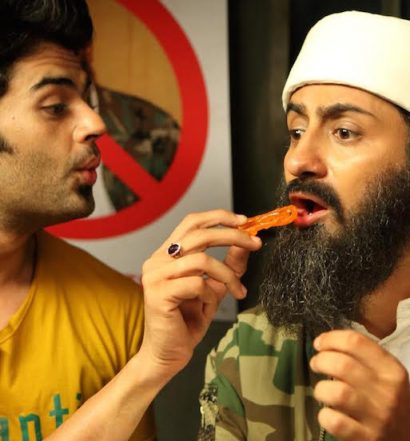 Manish Paul with Pradhuman Singh