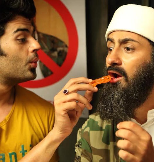 Manish Paul with Pradhuman Singh