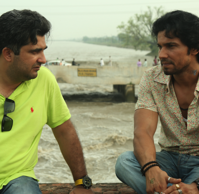 With Director Syed Ahmad Afzal