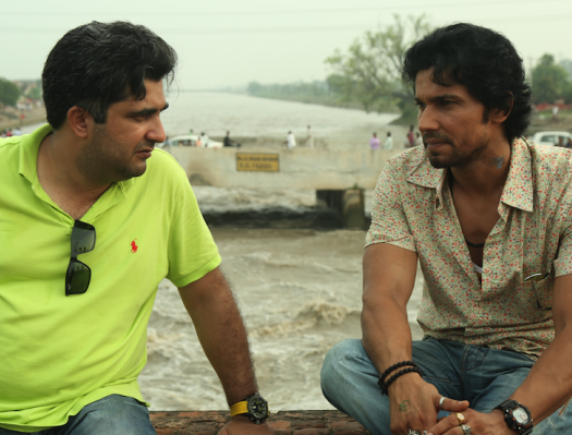 With Director Syed Ahmad Afzal