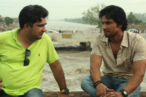 With Director Syed Ahmad Afzal