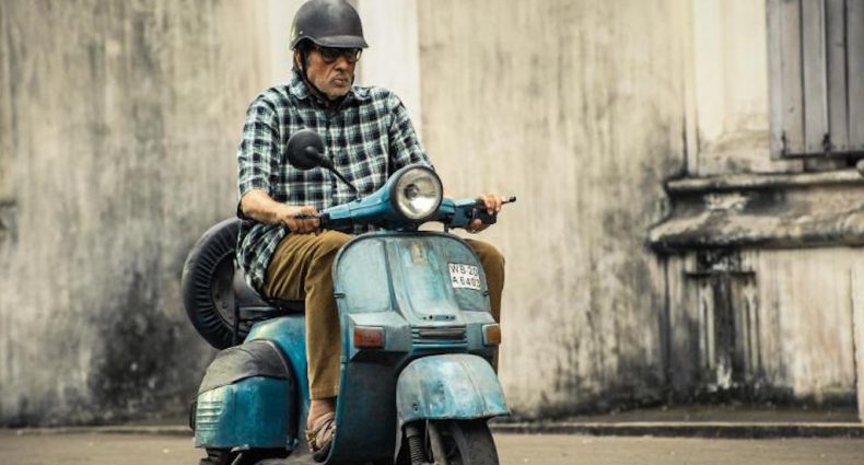 Amitabh Bachchan in a still from Te3n