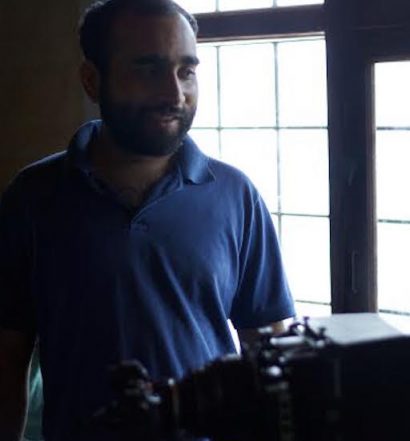 Varun Tandon during the making of Syaahi