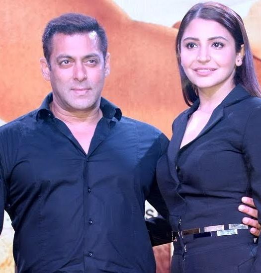 Salman Khan and Anushka Sharma during the promotion of Sultan
