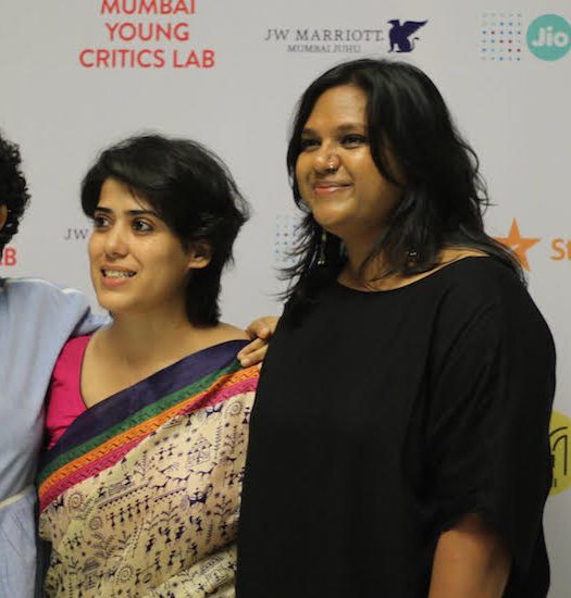 (L-R) Kiran Rao, Chairperson, MAMI, Deepanjana Pal, Mentor, Mumbai Young Critics Lab and Smriti Kiran, Creative Director, MAMI, during the event