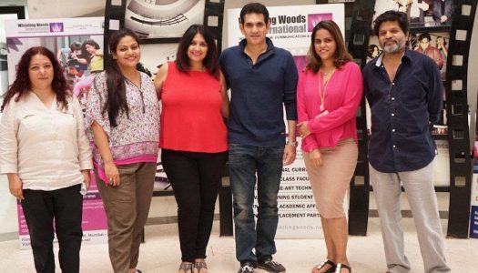 Retelling stories with Omung Kumar & Team Sarbjit at Whistling Woods