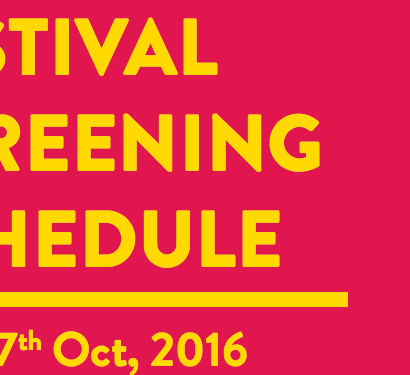 MAMI FESTIVAL SCREENING SCHEDULE